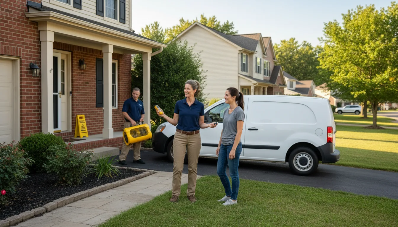 Water restoration image for Water Damage & Restoration Services in Estelline, SD
